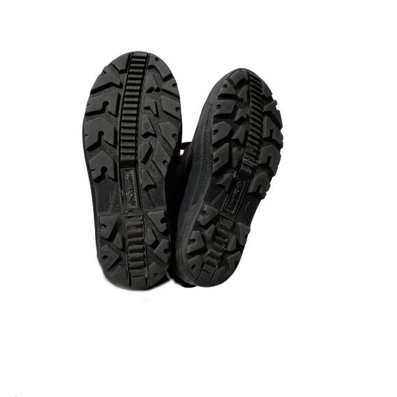 columbia Big Kids’ Powderbug Forty Snow Boot Wild Fuchsia, Bright Nectar - Picture 5 of 5